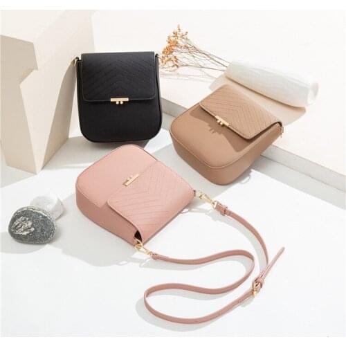 Ladies wallet female long student lychee pattern large capacity wallet buckle simple wallet