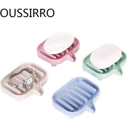 1Pcs Fashion Creative Bathroom Soap Dish Soap Box Soap Holder Bathroom Holders Soap Racks Bathroom Accessories