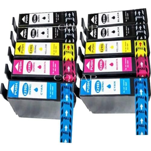 10 pack T29 29XL T2991-T2994 Ink Cartridge Compatible For Epson XP-235 XP-332 XP-335 XP-432 XP-435 Printer ink