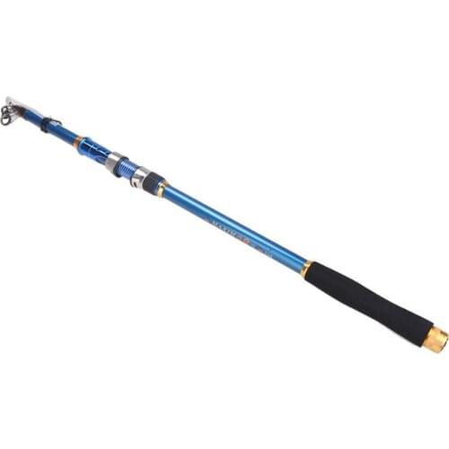 2.1m Telescopic Portable Carbon Fiber Durable Outdoor Boat Sea Fishing Rod