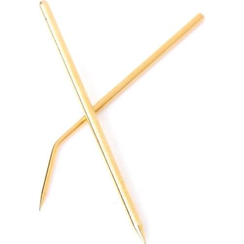 2Pcs Wrinkle Removal for Plasma Pen Face Lift Copper Bending / Straight Needles Spot Mole