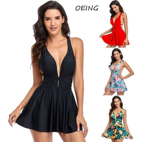 2021 Bikini Set Print Bathing Suit Women Swimwear Women Plus Size Backless Fashion Bathing Suits Woman