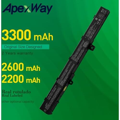 ApexWay laptop battery for Asus X451 X451C X451CA X451M X451MA X551 X551C X551CA X551M X551MA A31LJ91 A31N1319 A41N1308 X45LI9C