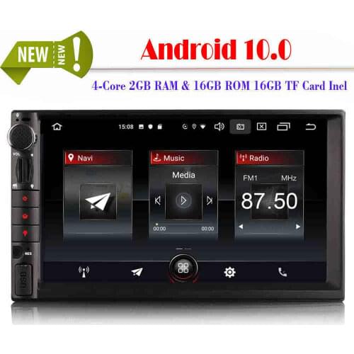Android 10.0 Autoradio Multimedia DAB+WIFI Bluetooth GPS Navigation 2Din for Nissan Livina Micra Maxima Almera Primera Note Juke