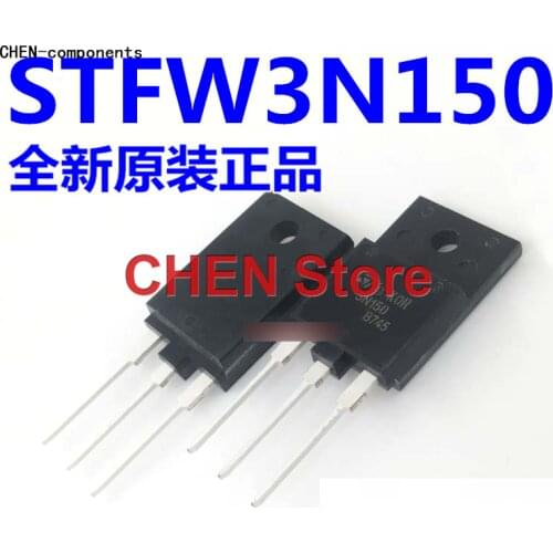 5pcs 3N150 STFW3N150 IGBT Imported brand new original