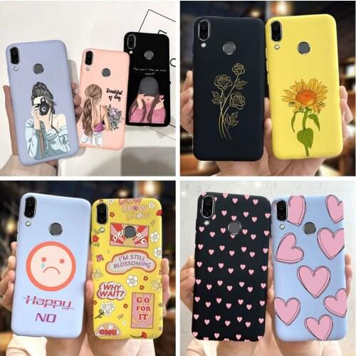 For Huawei Honor Play Case COR-L09 Back Cover Cute Painted Soft Coque For Honor Play COR-AL10 COR-L29 Phone Case Bag Fundas 6.3"