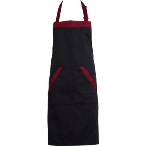 Apron with Pocket Waterproof Cotton Blend Home Unisex Apron for Kitchen