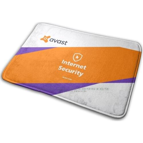 Avast Mask Funny Mat Rug Carpet Anti-Slip Bedroom Entrance Door Mat Funny Saftey Custom Funny Saftey Custom