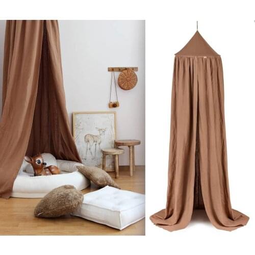 Baby Bed Canopy Curtain Cunas Para El Bebe Baby Mosquito Net for Crib Hung Dome Bedding Girls Princess Mosquito Net Room Decor