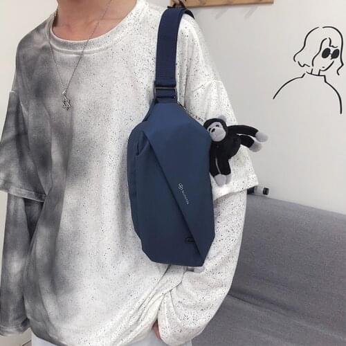 2021 new mens messenger bag mens messenger bag travel chest bag mens messenger bag boys nylon short