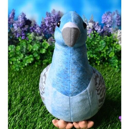 2019 new arrivarl pigeons birds Simulation animal plush toy stuffed solft dolls for children girlfreind birthday gift
