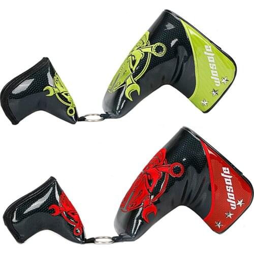 NEW PU Leather Golf Putter Cover Protect Headcover Head Cover Golf Blade Cover golf Accessories free shipping