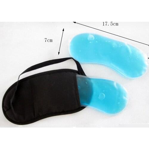 1Pc Sleeping Rest Ice Eye Shade Cooler Bag Sleeping Mask Cover Ice Pack Cold Relaxing Eyes Care Gel Health Care Tool New Arrival