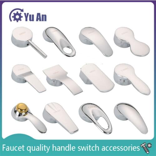 Faucet Handle Handle Dish Basin Shower Switch Dial Hot and Cold Water 25 35 40 Spool Repair Parts