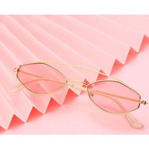 Classic Small Frame Polygon Sunglasses For Women/Men Brand Designer Mirror Sun Glasses Vintage Modis Oculos gafas de sol CM340