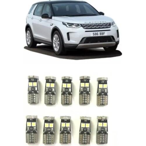 Canbus w5w Led interior lights For Land Rover Defender Discovery Evoque Freelander Range Rover lr2 lr3 lr4