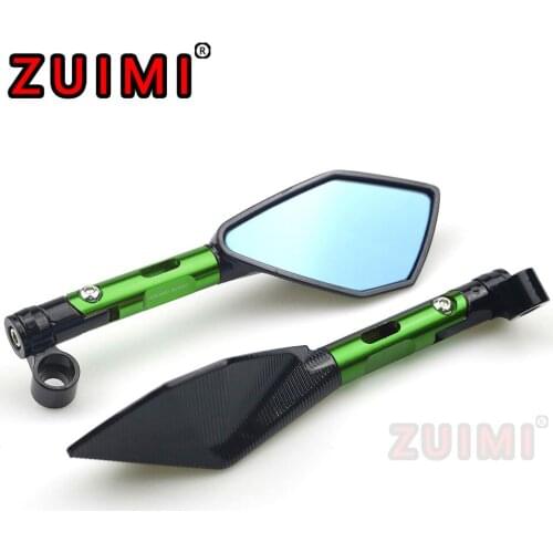 Motorcycle Universal 10mm 8mm 6mm Aluminum Alloy Rearview Mirror Suitable For Kawasaki Z900 Z900rs 900 Z1000 Z1000 Side Mirror