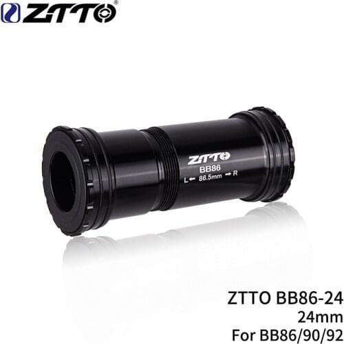 ZTTO bike bottom Brackets BB86 central axis rotation thread pair lock integrated central axis compatible bike parts