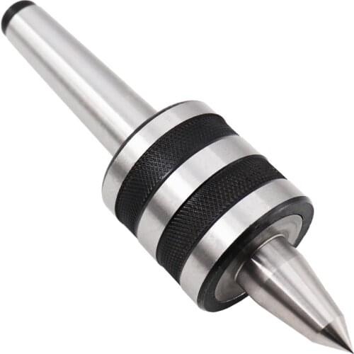 1PCS Precision Lathe Long Nose MT2 Live Center Black Double Knurling Accuracy Morse Taper Bearing For Lathe Turning Tool