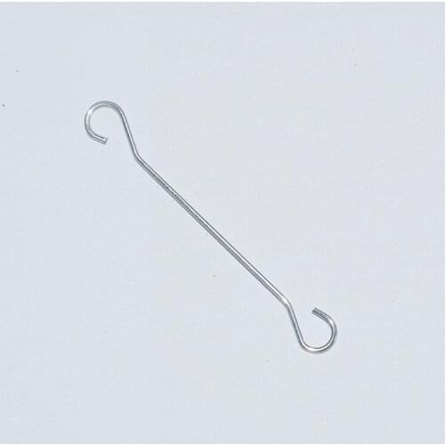 10/100pcs 0.8x45 Binaural hook/diy toy parts/technology model/baby toy for children