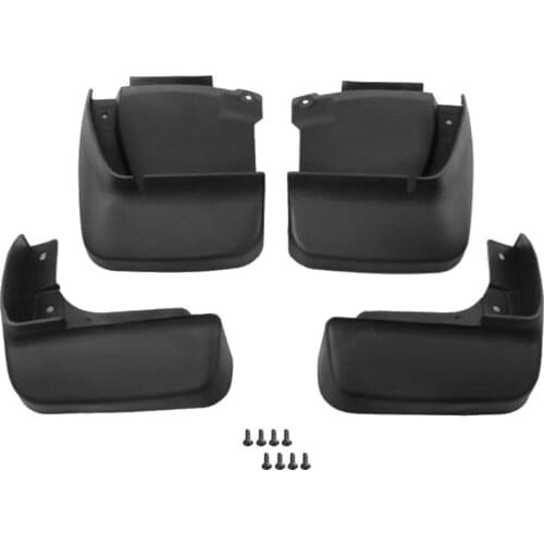 4Pcs Black Splash Guards Mud Flaps Fender for Honda Accord Sedan 03-07