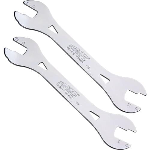 Hub cone spanner super b TB-8616 13 14 15 17 mm bike hub wrench set of 2 pcs bike tool