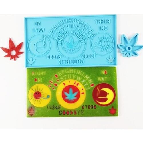 M2EA Coaster Epoxy Resin Mold Cup Mat Pad Silicone Mould DIY Crafts Decorations Ornaments Casting Tool