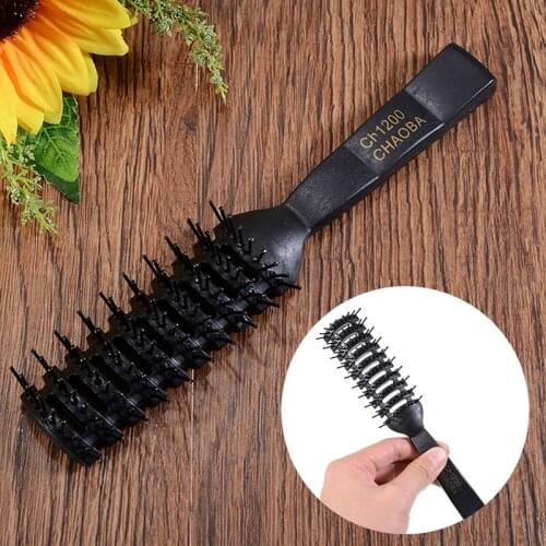 Mayitr 1pc Professional Salon Curl Hair Comb Brush PP Plasitc Anti-Static Massage Comb For Haircare Styling Tools