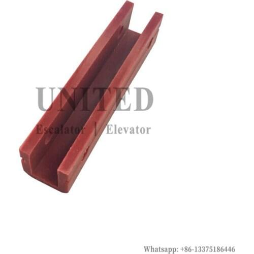 Elevator Guide Shoe Insert KM85119G16 L140mm W30mm Groove W16mm