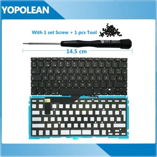 New Spain Spanish Keyboard + Backlight For Macbook Pro 15" Retina A1398 2012 2013 2014 2015
