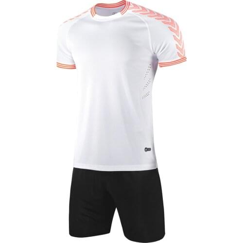 New Men Football Jerseys Shirts Uniforms Tracksuit Mens Soccer Jerseys Set Sport Kit Clothing Training Suit Printing Custom Made