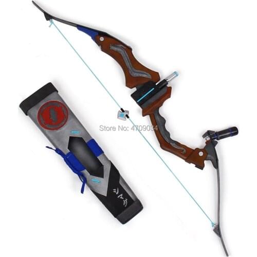 Overwatch Hanzo Scion Weapon Cosplay Replica Bow Prop