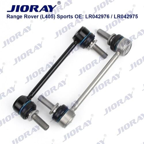 JIORAY Pair Rear Axle Sway Bar End Stabilizer Link Ball Joint For Land Range Rover L405 Sports Hybrid LR042976 LR042975