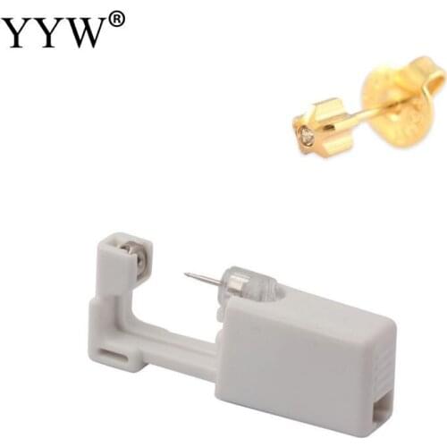 1 Pcs Unisex Drilling Ear Piercing Tragus Cartilage Helix Nose Navel Body Piercings Plastic Piercing Jewelry Tools Kit