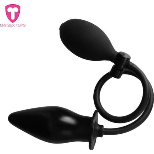 Super Large Inflatable Huge Big Anal Plug Max 12cm Dildo Pump Anal Dilator Expandable No Vibrator Butt Plug Anal Balls Sex Toys