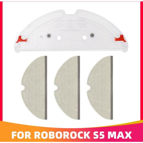 Replacement Water Tank Pad Mop Rag Tray for Xiaomi Roborock S5 Max / S6 MaxV Robotic Vacuum Cleaner Spare Parts Accessories