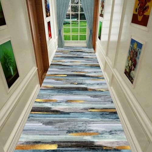 Modern Abstract Carpet For Stairway Corridor Hallway Rug Geometric Pattern Hotel Runners Rug Home Entrance Mat Nordic Stair Rug