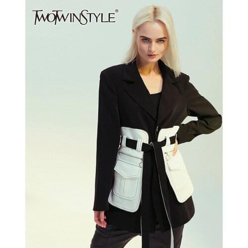 TWOTWINSTYLE Women's Casual Blazers