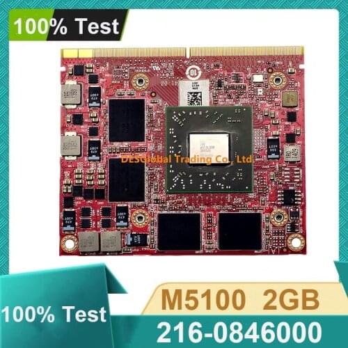 M5100 216-0846000 109-C42241-00 2GB DDR5 VGA Video Graphic Card CN-05FXT3 for Dell Precision M4800 M4700 M4600 Fast Shipping