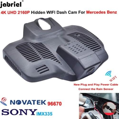 New 4K Dash Cam Car DVR Camera Video Recorder For Mercedes Benz E Class 220d 400d 300 450 w214 Coupe 220d 350d 300 400 w238 c238