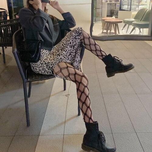 Vintage Gothic Punk Dark Girls Lolita Stockings Sexy Hollow Black Lace Pantyhose Female Maid Apanese Anime Cosplay Accessories