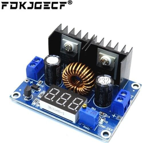 XH-M404 DC 4-40V 8A 200W Voltage Regulator Module Digital PWM Adjustabl DC-DC Step Down Voltage Regulator DC XL4016E1