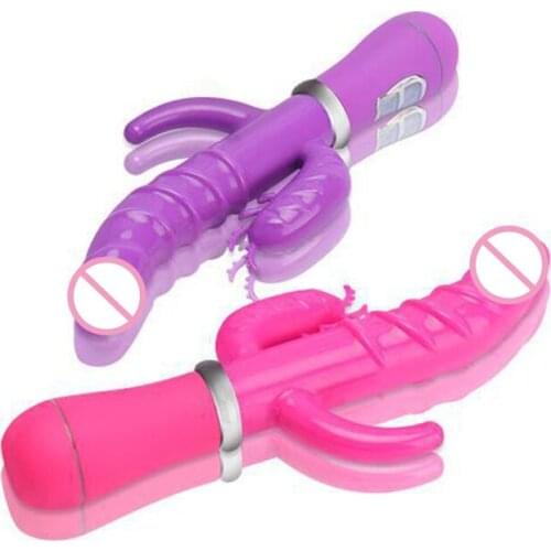 Female Masturbator Electric AV Stick Double Vibrator G-spot Vibrating Clitoris Stimulator Massager Sex Toy Adult Products