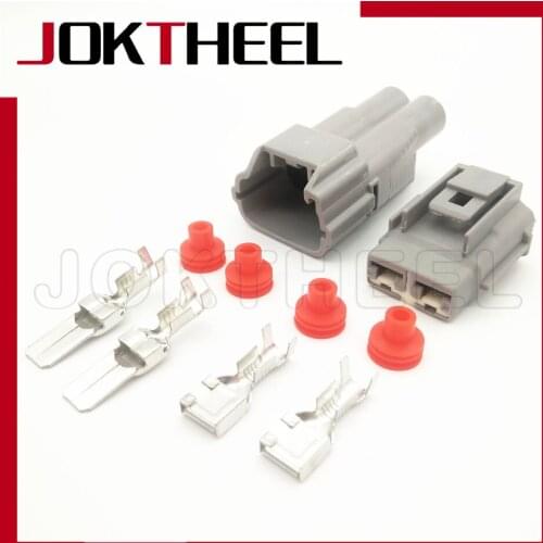 1/5/10/20 sets 2 pin Sumitomo TS 7.8mm male female gray heavy truck large current plug waterproof connector DJ70219Y-7.8-11/21