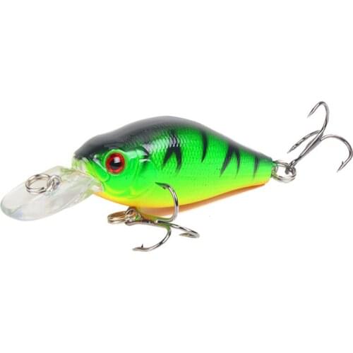 1PCS 8g 7cm Wobbler Fishing Lure Crankbait Suspend Minnow Plastic Lifelike Hard Bait Peche Bass Pesca Carp Fishing Tackle