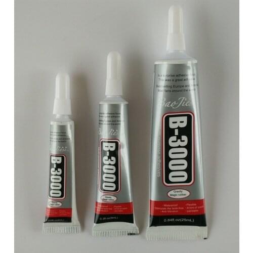 3Pcs/lot Mobile beauty glue B-3000 LCD screen frame adhesive special glue DIY diamond painting free shipping