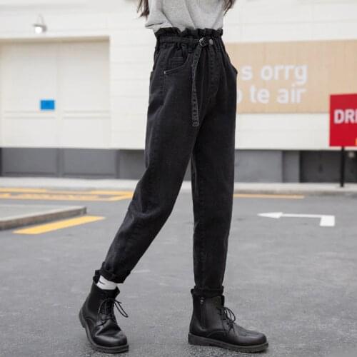 Черные джинсы для девочек FairyTown China At AliExpress