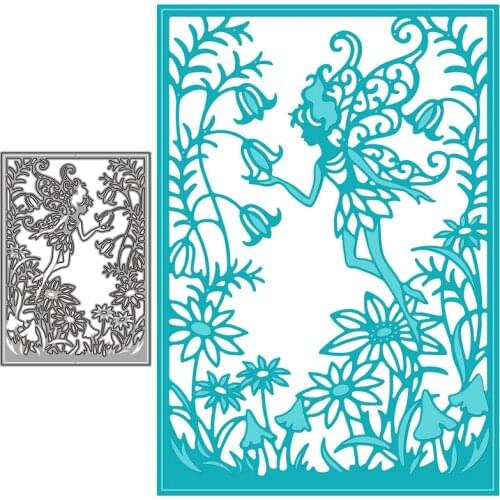 Fairy Cutout Metal Cutting Dies for Scrapbooking Handmade Tools Mold Cut Stencil New DIY Card Make Mould Model Craft Decoration