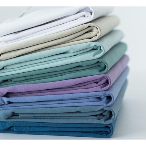 Ice silk cotton pure color sweethearts outfit trend the new mens short sleeve T-shirt in summer