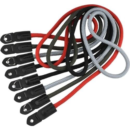 Camera Strap 100cm/3.28ft Length Nylon Climbing Rope Neck Shoulder Strap for Micro Single & Digital SLR Cameras 95AF